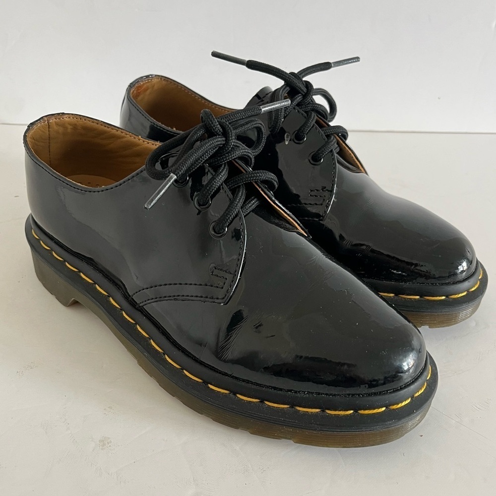 Dr Martens 1461 Patent Leather Oxford Shoes Women's Size 6